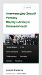 Mobile Screenshot of izpmkrzeszowice.org