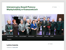 Tablet Screenshot of izpmkrzeszowice.org